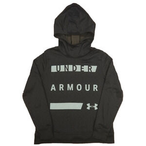 Under Armour Black & Gray Hoodie Sweatshirt